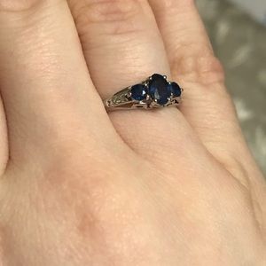 Jared Imitation Sapphire ring